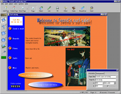 NetUp Screenshot